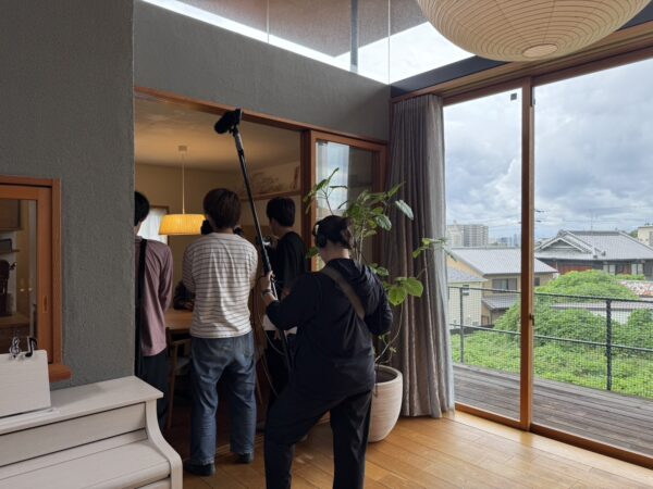 テレビ撮影