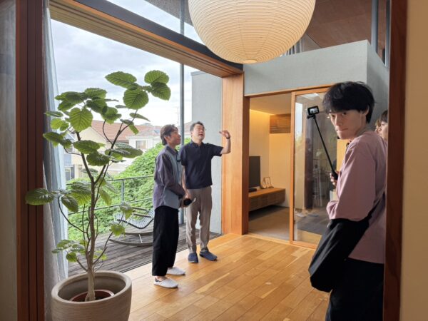 テレビ撮影