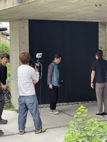 テレビ撮影