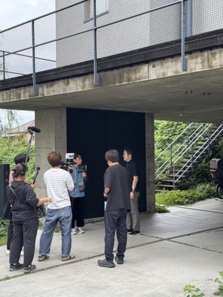 テレビ撮影