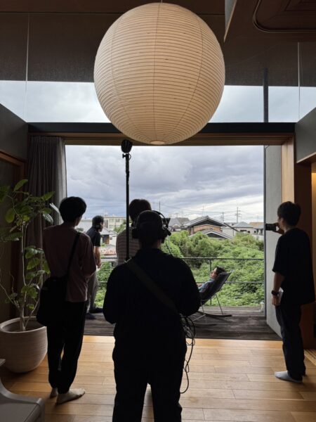 テレビ撮影