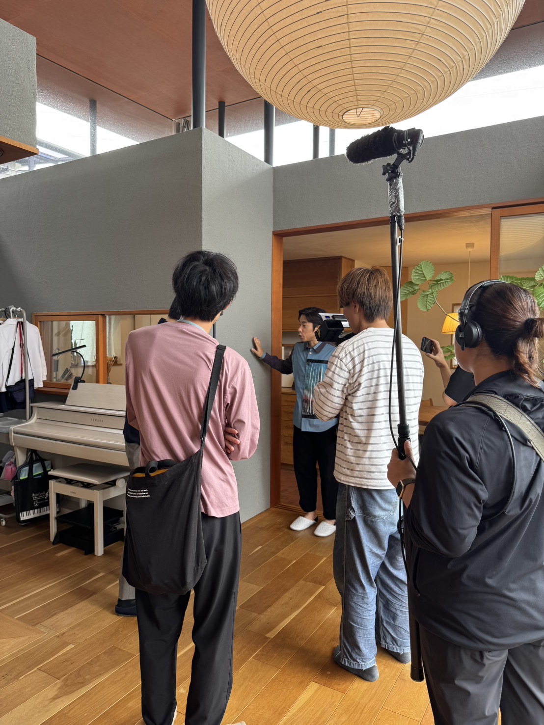 テレビ撮影