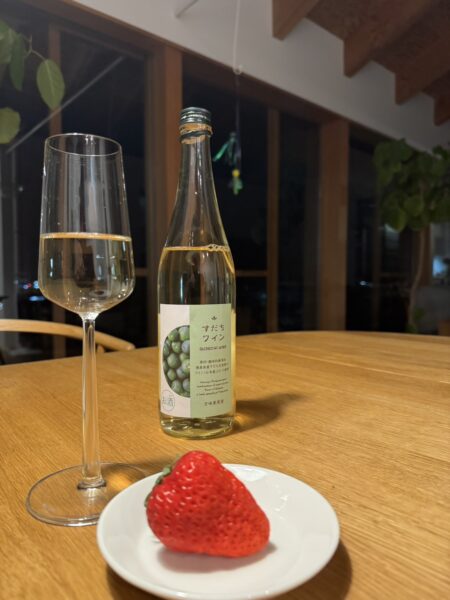 苺とワイン