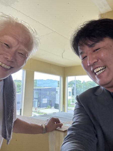社長と業者様